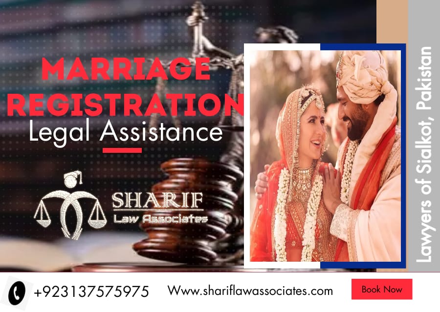 Marriage Registration in Sialkot, Pakistan: Seize 5 Legal Assistance